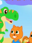 橘小猫和恐龙